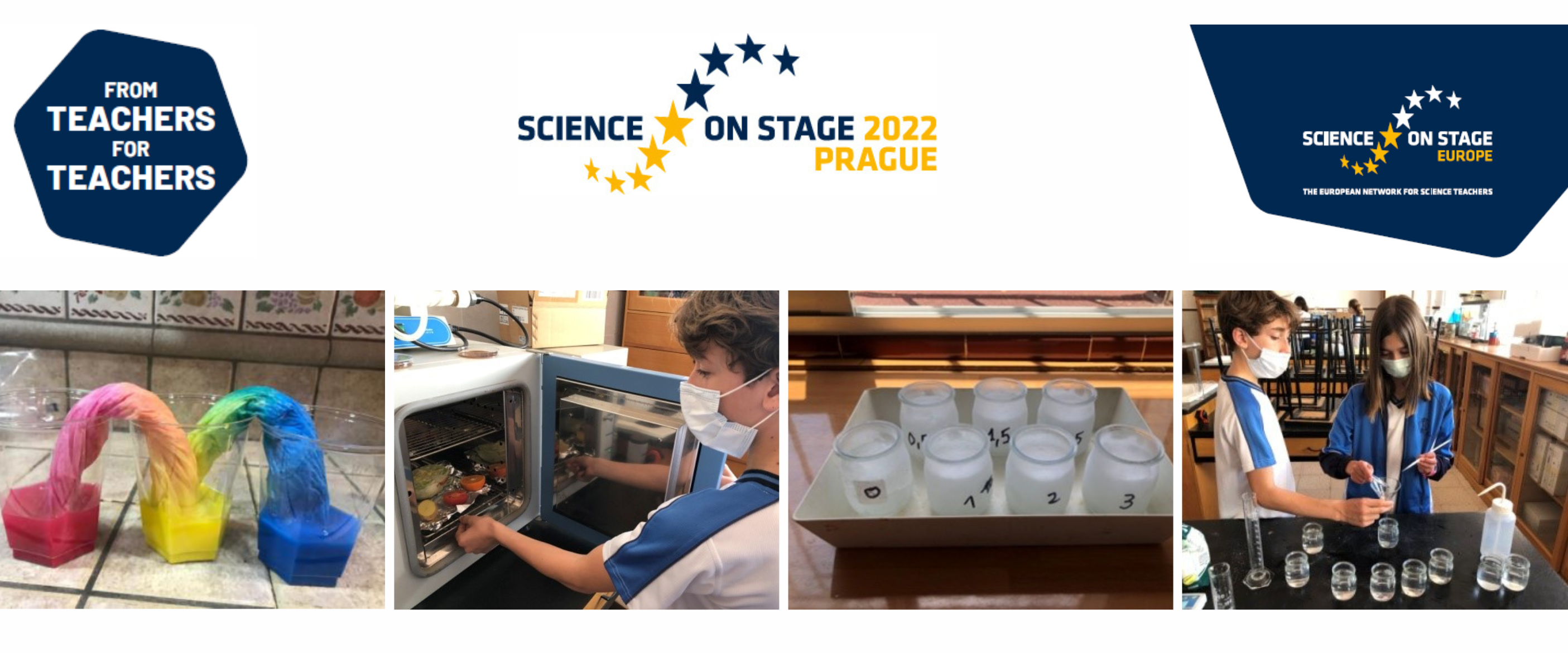 Collage of photos from the astrobiology project