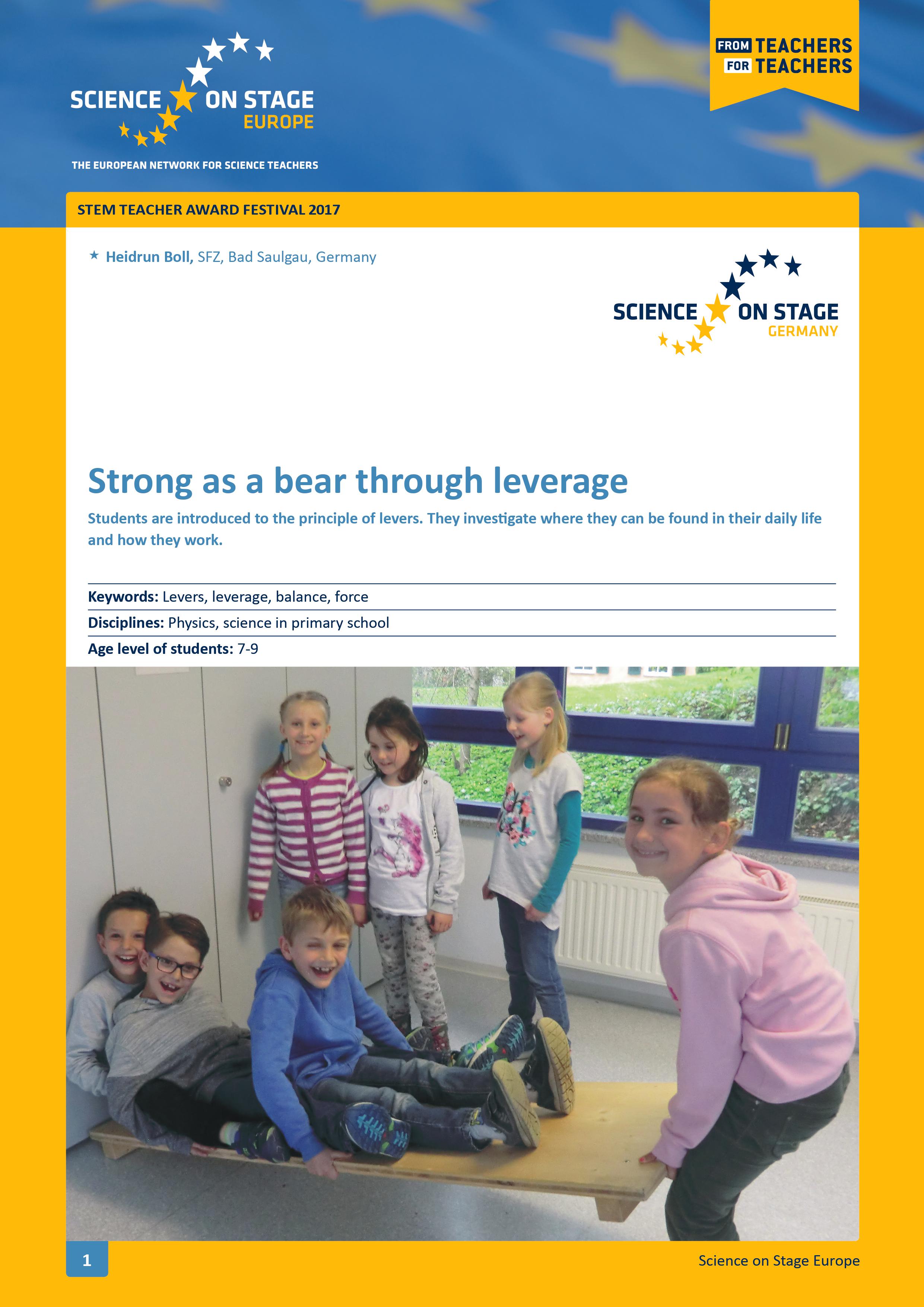 Cover Strong as a bear