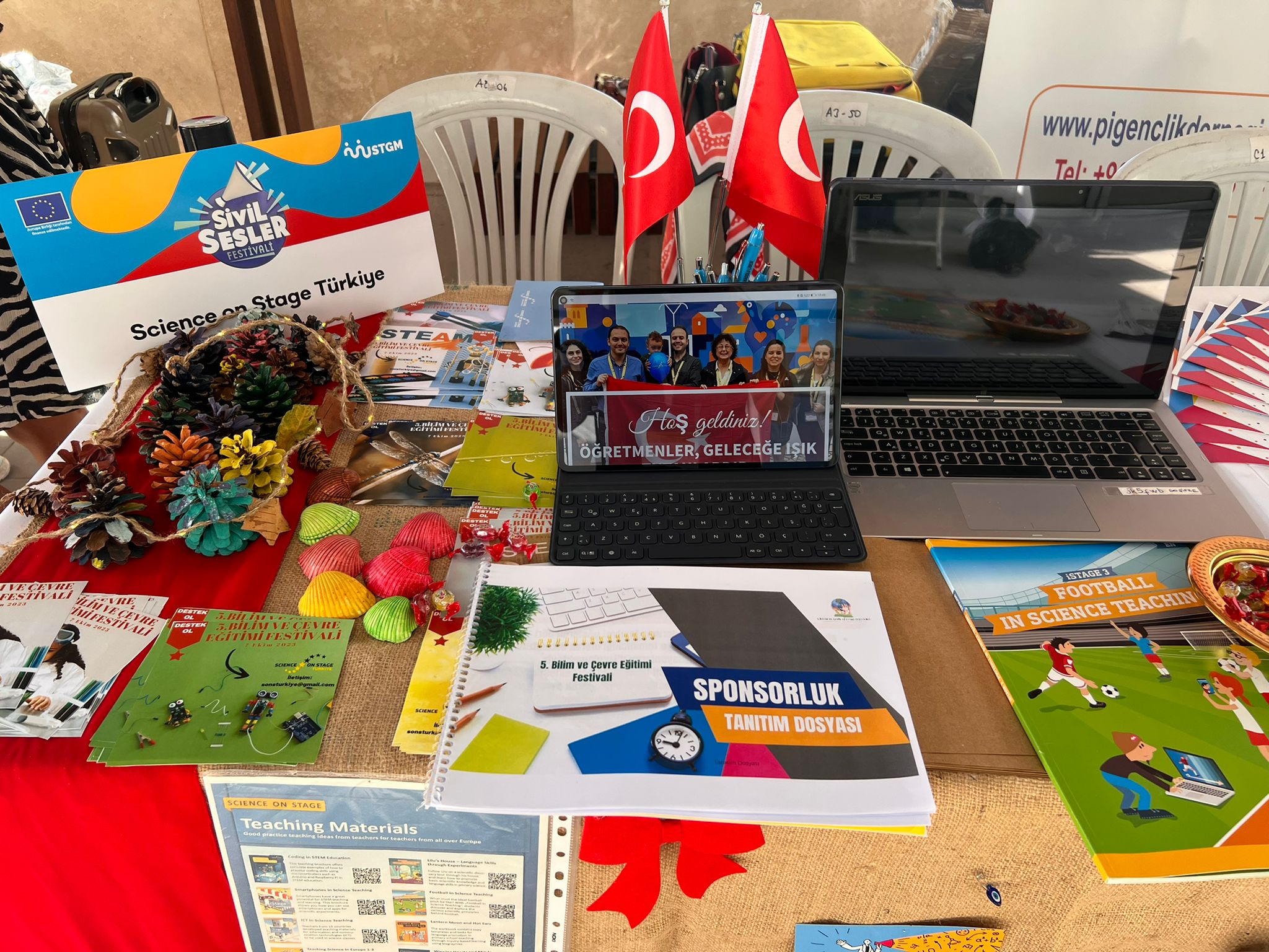 SonS Türkiye's stand