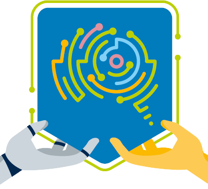 Key Visual of the AI in STEM Challenge