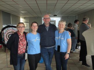 A group of four teachers