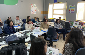 A group of workshop participants